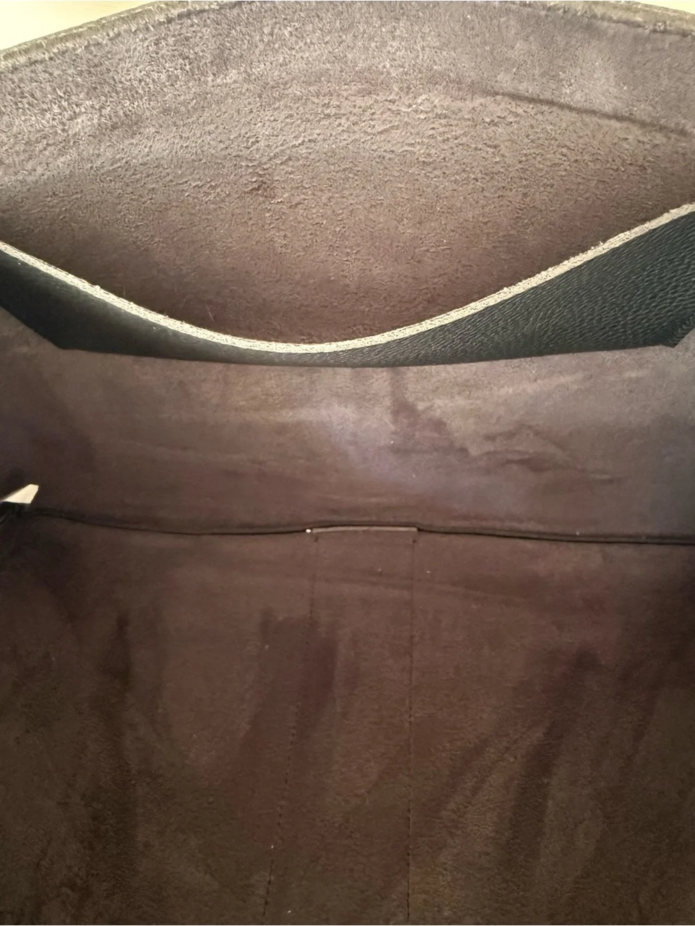 Vince Camuto Luck Tote Large Black Gray Laptop Tablet Organizer